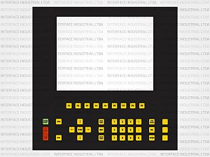 Teclado de Membrana para Máquina Eletroerosão Agie
