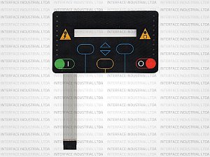 Teclado de Membrana para Controlador Ingersoll Rand Intellisys SSR