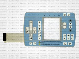 Teclado de Membrana para Máquina Raio-X GE XR 6000