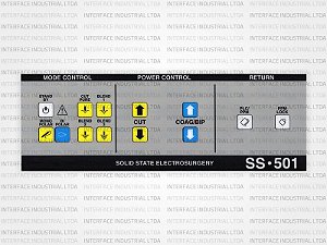Painel de Membrana para Equipamento WEM SS-501
