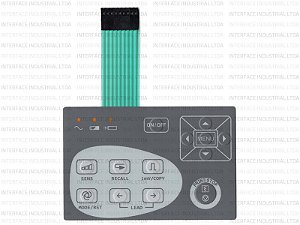 Teclado de Membrana para Eletrocardiógrafo Edan SE-3