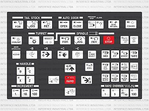 Painel de Membrana para Torno CNC Vertical Hyundai SKT V3L - IP0793