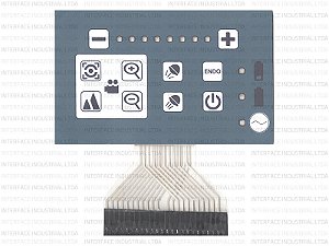 Teclado de Membrana para Foco Cirúrgico Baumer - Quanta