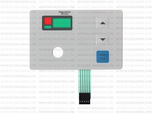 Teclado de Membrana para Painel Arterial Fresenius