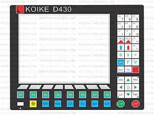 Painel de Membrana para CNC KOIKE D430