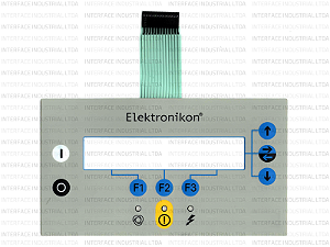 Teclado de Membrana para Elektronikon GA160