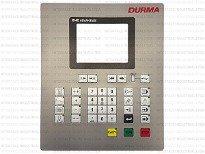Painel de Membrana para Dobradeira Durma