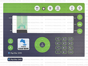 Teclado de Membrana para Controlador Digi-Star 3410 / Digi-Star 3405