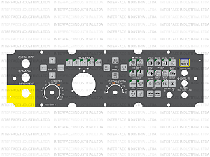 Painel de Membrana para Torno Okuma