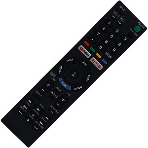 Controle Remoto TV LED Sony KD-55X706E  com Youtube e Netflix