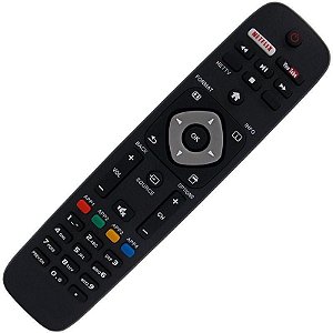 Controle Remoto TV LED Philips 32PFL4901 com Youtube / Netflix