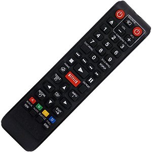 Controle Remoto Blu-Ray Samsung AK59-00153A / BD-E5300 / BD-E5500 com Netflix
