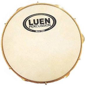 Pandeiro Luen 10 couro - Profissional - Casadei Instrumentos Musicais