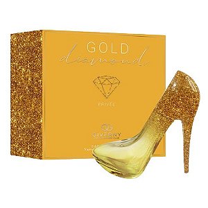 Perfume Sapatinho Gold Diamond Feminino 100ml Edp Giverny (Lady Million)