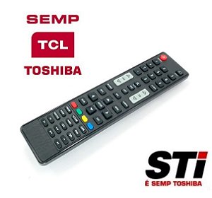 Controle Remoto TV  Semp Toshiba Smart com Tecla Internet
