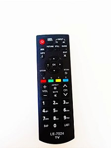 Controle Remoto TV LCD / LED Panasonic Viera TNQ2B3901 / TC-L39EM6B / TC-40C400B / TC-32D400B / TC-32D400B