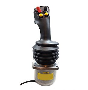 Joystick Industrial 2 Eixos Sensor Hall Retorno Automatico RS232 IP65 NLG-KT23