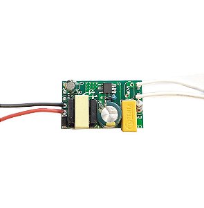 FONTE DRIVER PARA 1 A 3 LEDS DE 3W BIVOLT K2980