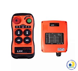 Kit Controle Remoto Industrial 4 Botões 2 Estagios Sem fio Q404