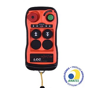 Controle Remoto Industrial 2 Botões 1 Estagio Sem fio Q200