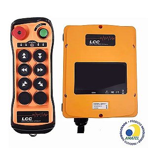 Kit Controle Remoto Industrial 6 Botões 2 Estagios Q606-L2