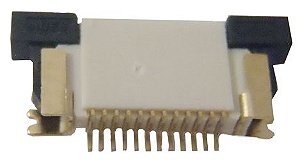 Conector ZIF FPC 0.5MM 12 pinos K0258