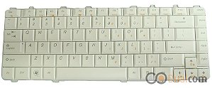 Teclado Lenovo Y450 E Y550 Series Branco Us K0683