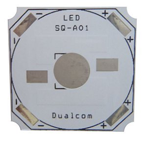 Placa MCPCB Quadrada Para LED De 1W Ou 3W K1639