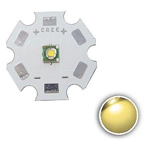 Power LED Cree XPE  3W Branco Quente 3000K (Q2) K2645