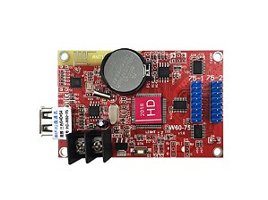 Placa Controladora RGB Wi-fi HD-W60-75 2xHUB75 antena onboard para painel LED Huidu K2733