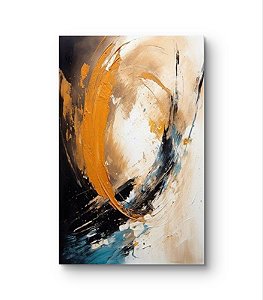 Pintura  em tela abstrato " Energia em Movimento "