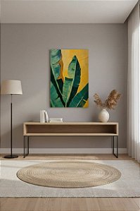 Quadro Decorativo Bananeira Botanic