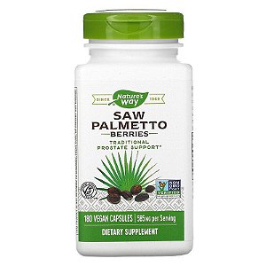 Saw Palmetto, 585 mg, 180 Cápsulas Vegetais