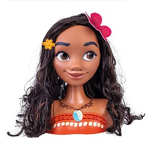 Boneca Moana Busto com Acessórios Disney