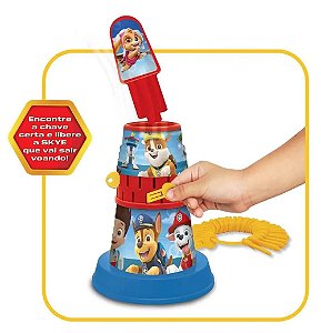 Jogo Patrulha Canina Monta Palavras Alfabeto - 1268 - Xickos Brinquedos