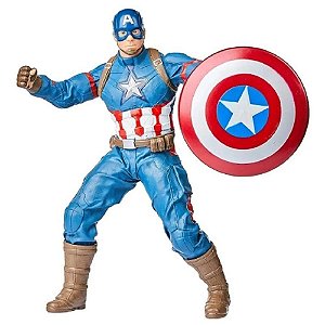 Boneco Capitão América Marvel Revolution 55cm