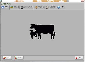 Software CattleView para Balança Bovina Digital Portátil