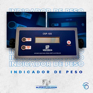 Indicador de Peso  Modulo de pesagem SP-10D balanças de bancadas e Rodoviária