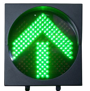 Semáforo LED Semáforo seta X (Vermelho e Verde) 250mmx55mmx295mm Sigman