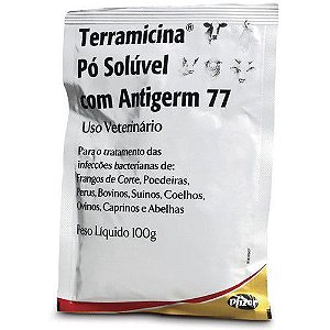 Terramicina com AG 77 100g