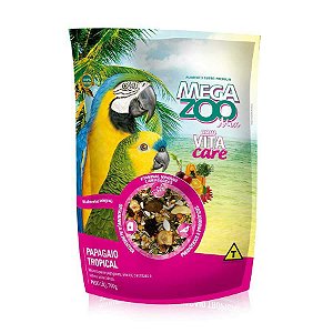 Mistura de Sementes Megazoo Mix Papagaio Tropical