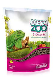 Ração Megazoo Extrusada Iguana 280g