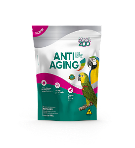 Megazoo Extrusada Anti Aging Papagaio 600g