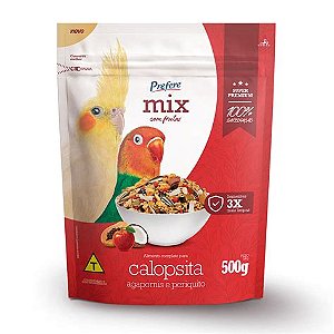 PREFERE MISTURA CALOPSITA FRUTAS 500G