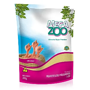 PROMOÇÃO – MEGAZOO PAPA FILHOTES DE PÁSSAROS I25 280G