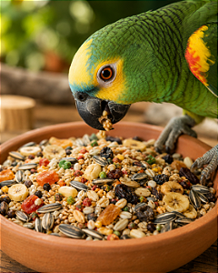 Zootekna Ração Para Ave Mistura Com Frutas Para Papagaio
