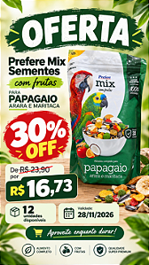PROMO 28/11 - Prefere Mix Sementes Papagaio 400g