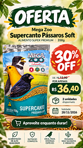 PROMO 28/11-MGZ EXT PASSAROS SUPER CANTO SOFT 350G