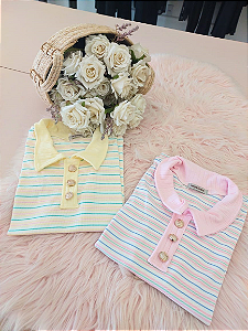 Polo Fem Listrada - 13399