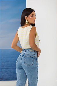 Calça Jeans Mom - 11021